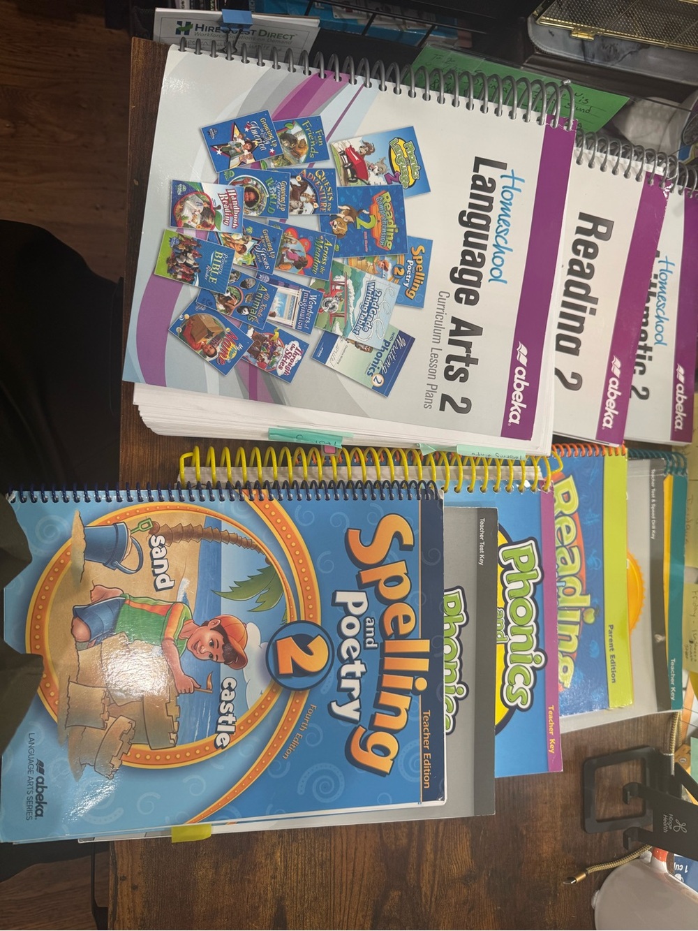 Abeka Homeschool Teacher Edition and lesson plan 2nd grade